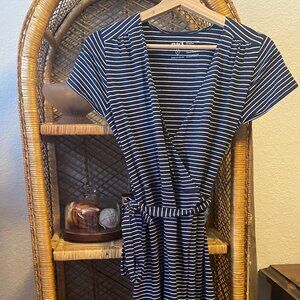 Pact Organic Cotton Wrap Dress